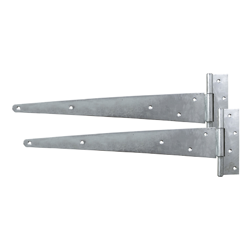 Pair Of Strong Tee Hinges - 18&quot; Hot Dipped Galvanised 