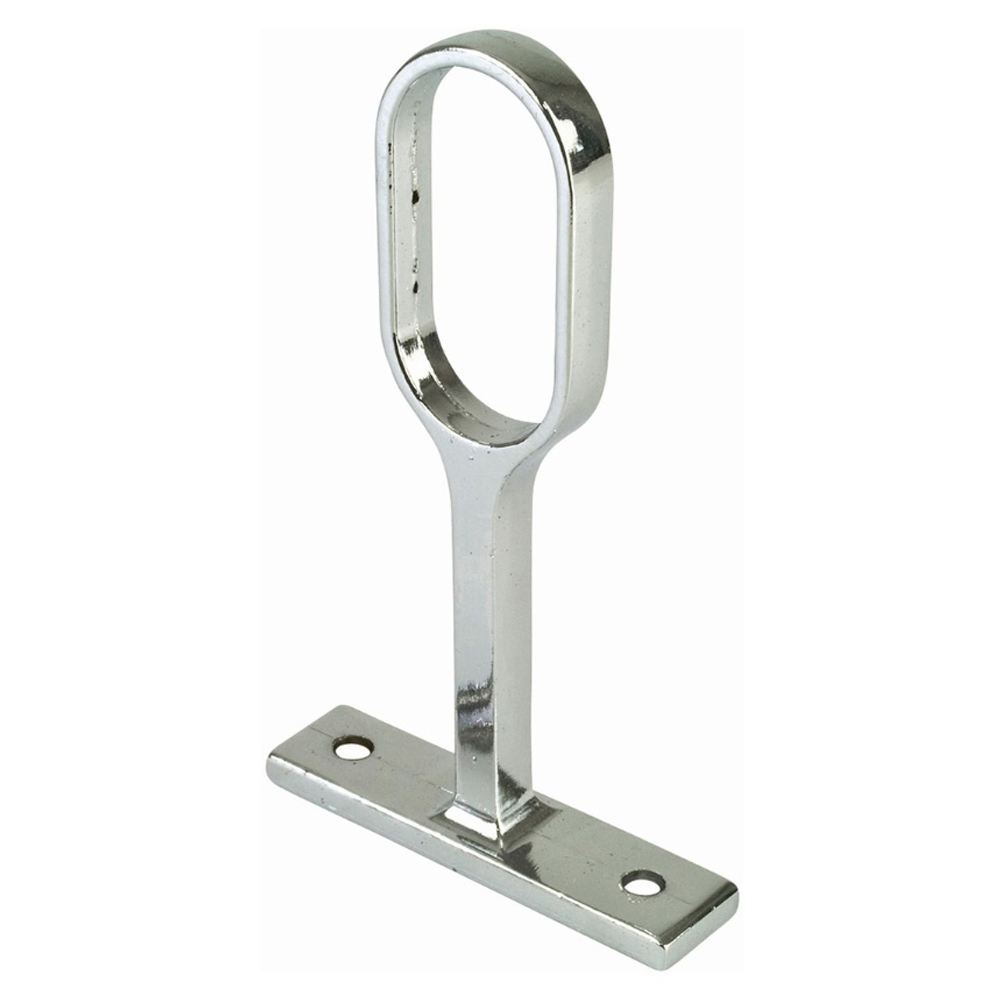 Oval Chrome Tube Centre Hanging Bracket