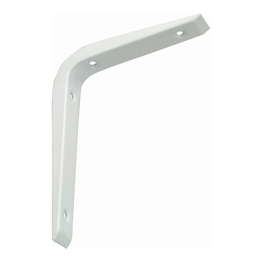 White Reinforced Shelving Bracket - 150mm x 125mm