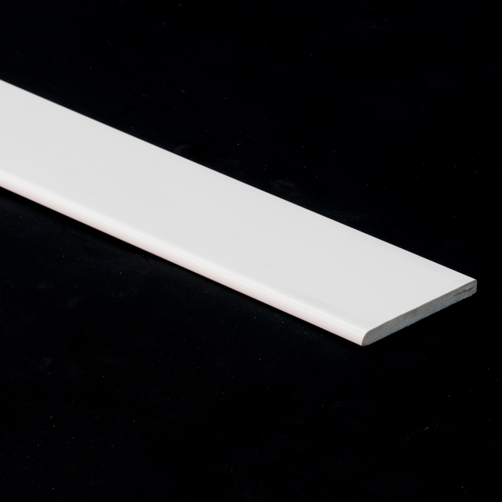 Liniar Architrave Trim 45mm x 6mm x 5m White