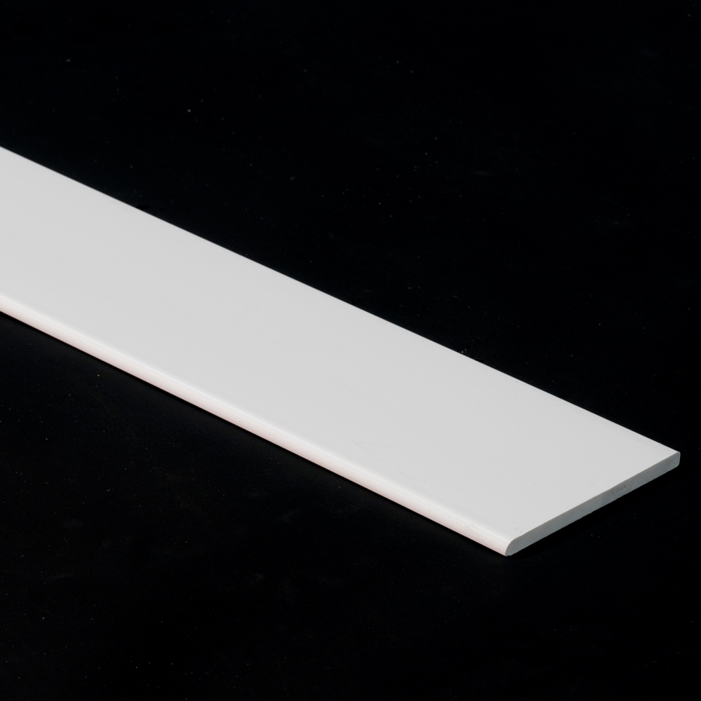 Liniar Architrave Trim 95mm x 6mm x 5m White