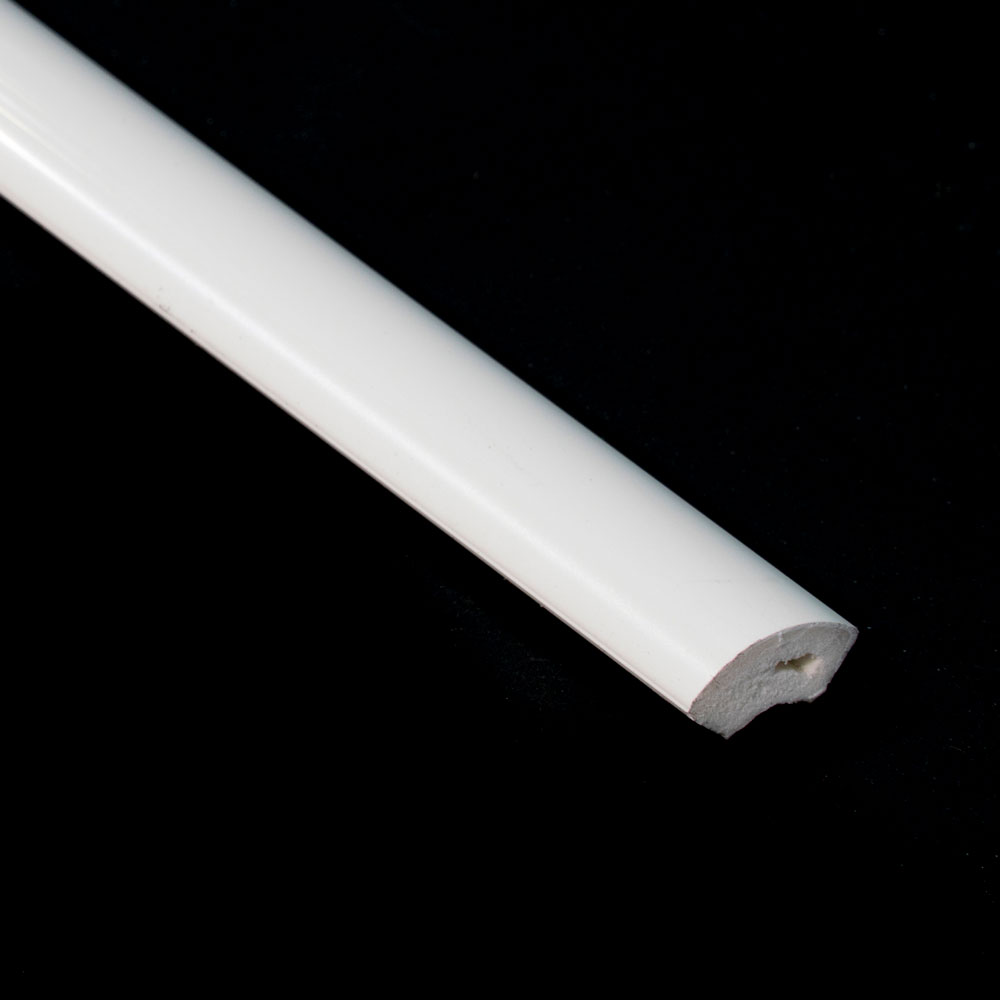 Liniar Quadrant Trim 13.5mm White 5 Meter