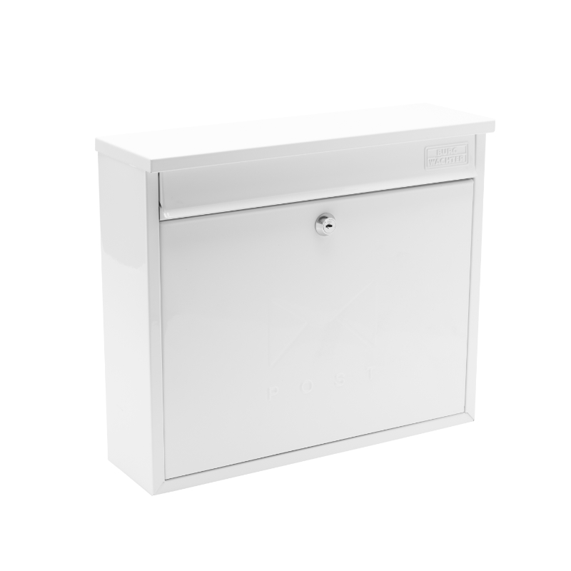 Elegance Post Box - White