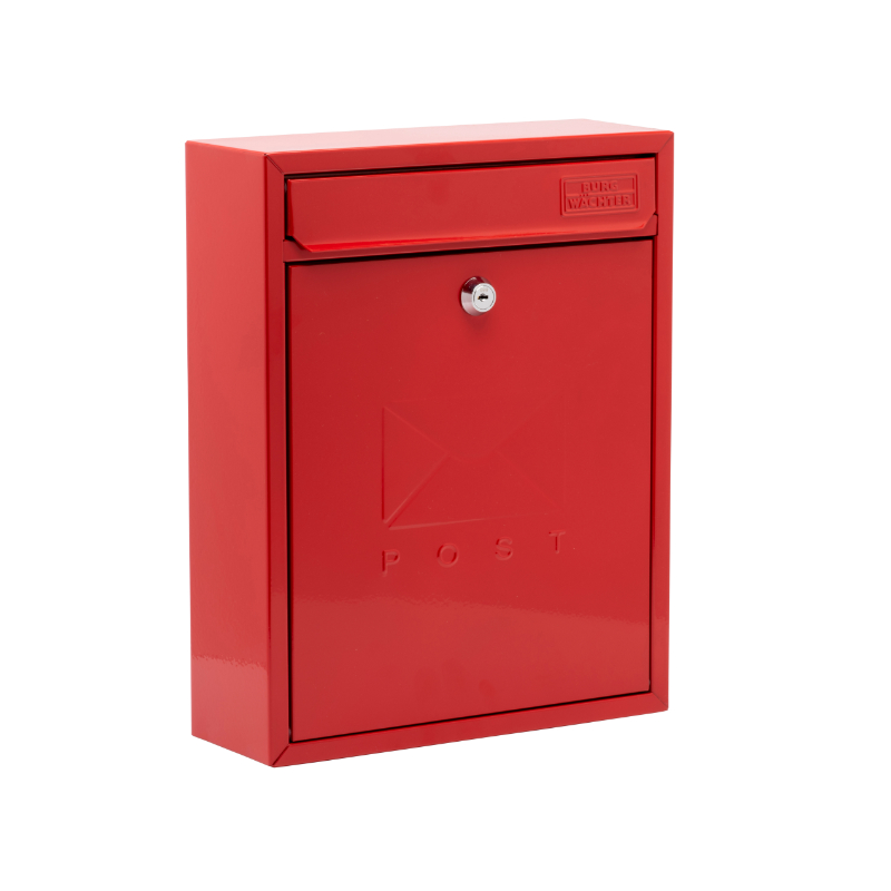 Compact Post Box - Red