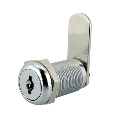 Round Face Cam Lock With Nut & Clip Fixings - 30mm