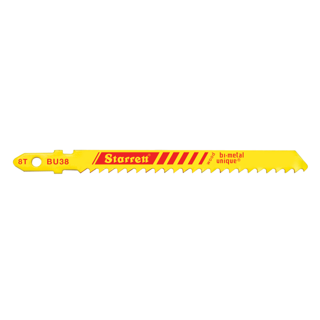 Wood Cutting Bi-Metal Jig Saw Blade Tapered 3&quot; - Pack of 5