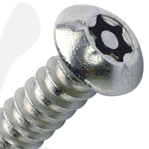 Pan Head Pin Torx Security Screw - 8 x 11/4&quot; (Pack of 50)