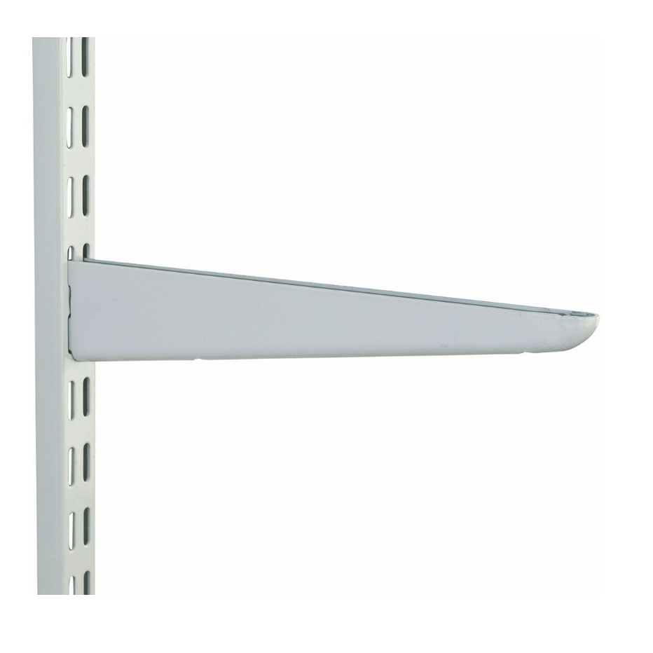 Twin Slot Shelving Bracket 320mm White