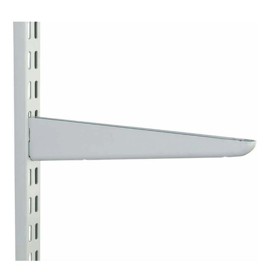 Twin Slot Shelving Bracket 170mm White
