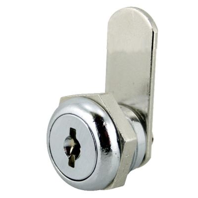 Round Face Cam Lock With Nut & Clip Fixings - 11mm