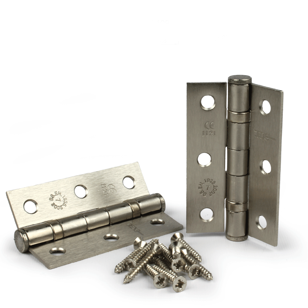 3&quot; Internal Ball Bearing Hinge Satin Nickel (1pr)