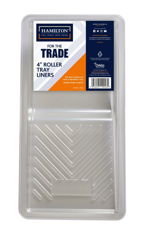 4&quot; Roller Tray Liners 5 pack