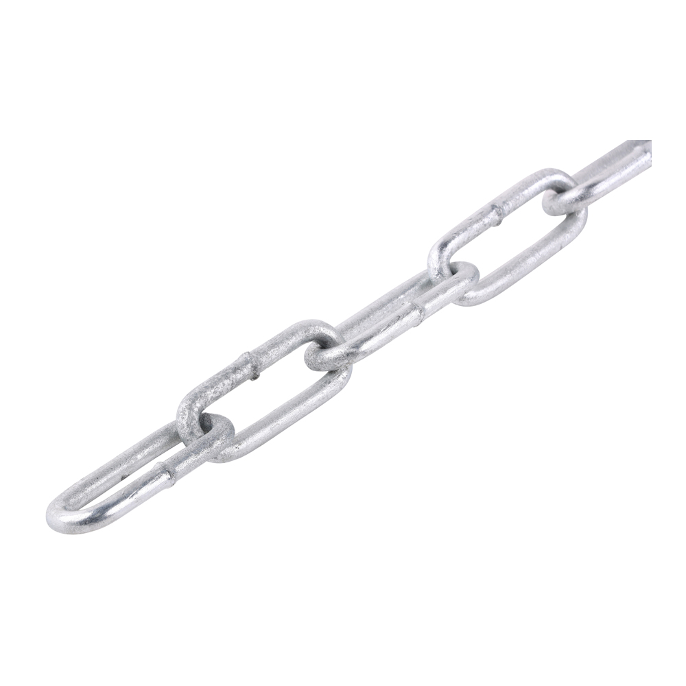Welded Link Chain 4 x 32 x 8mm Galvanised 10 meter