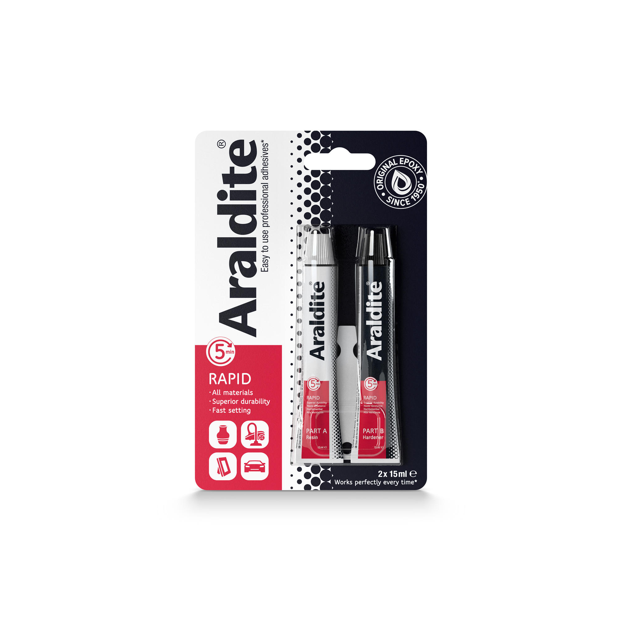 Araldite Rapid Epoxy Glue 2 x 15ml