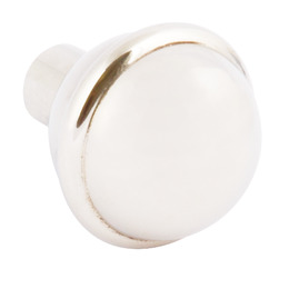 Rocher Cabinet Knob 33mm Polished Nickel 137.80.730