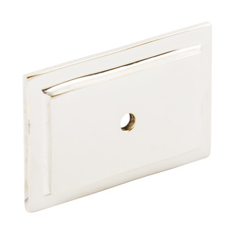 Backplate For Cabinet Knob 60mm x 40mm Polished Nickel 137.80.760