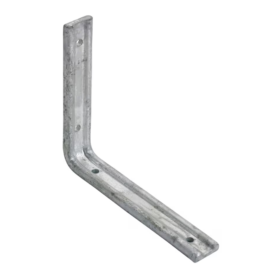 Galvanised Fluted Bracket - 250mm x 200mm