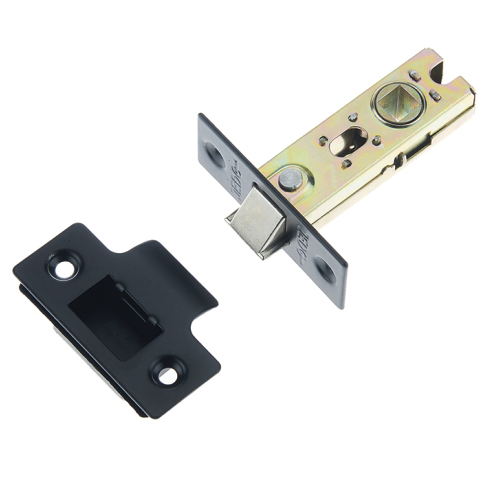 2.5&quot; (64mm) Tubular Mortice Latch Matt Black