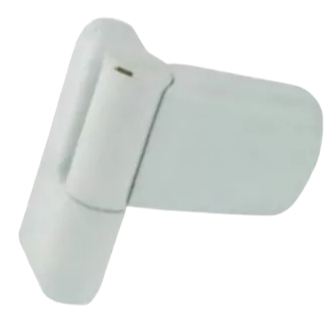 Mila Ideal Flag Hinge Small 85mm White