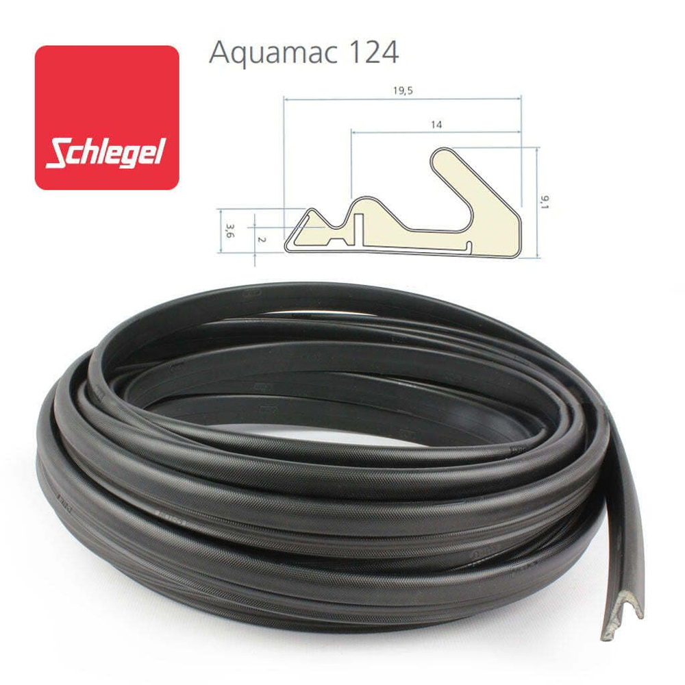 Aquamac 124 Black 5m Coil