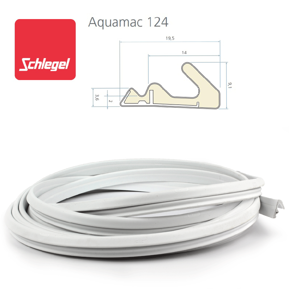 Aquamac 124 White 5m Coil