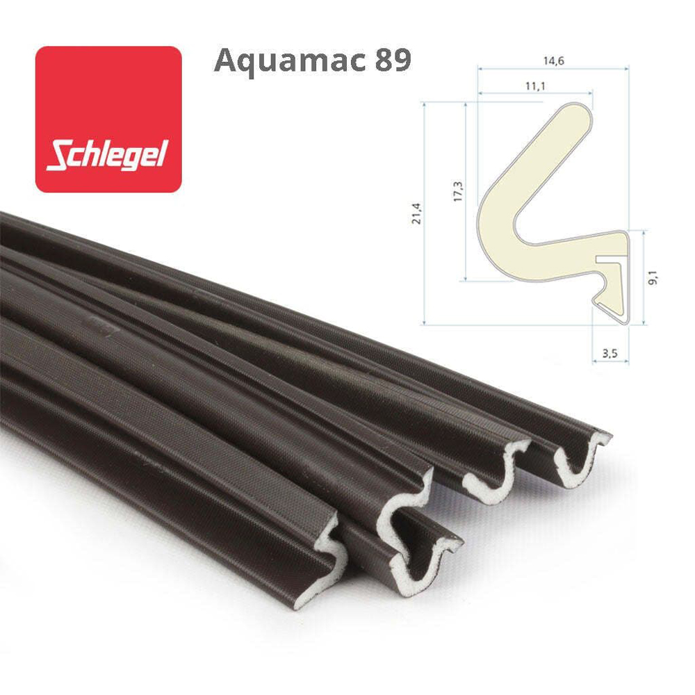 Aquamac 89 Brown 2 Metre Lengths - Pack of 5