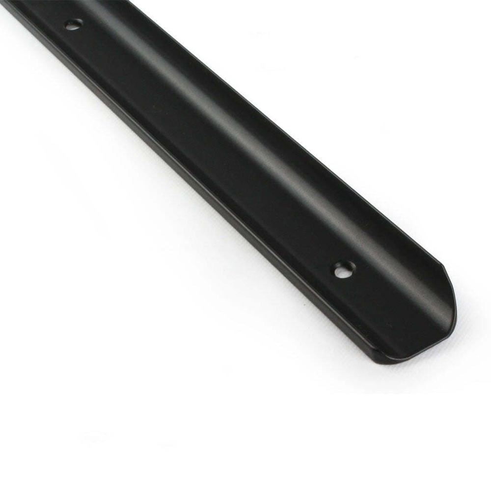 Worktop Corner Joint Double Bullnose 30mm Black