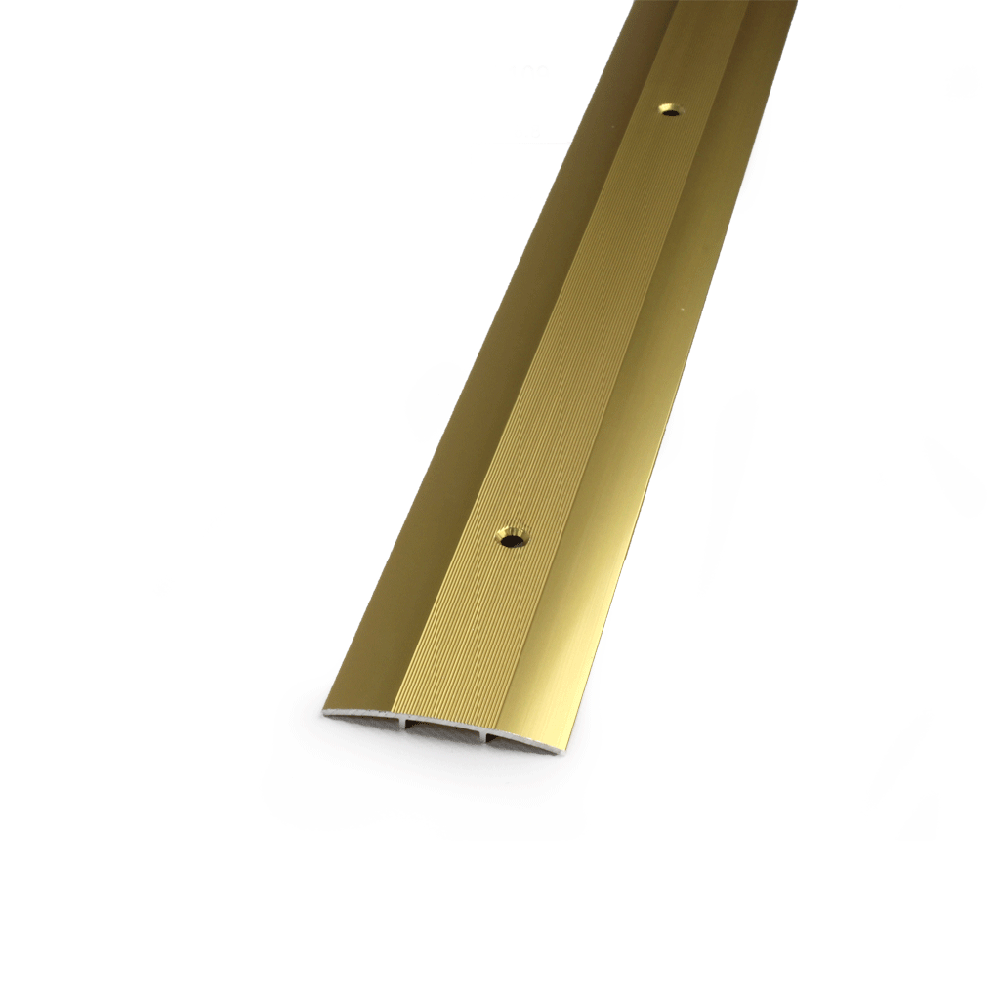 Carpet Cover Trim 37mm Face Fix - 914mm 3ft Gold