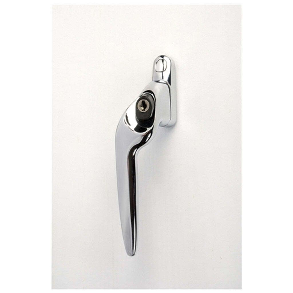 Espag Handle Left Hand Polished Chrome Locking