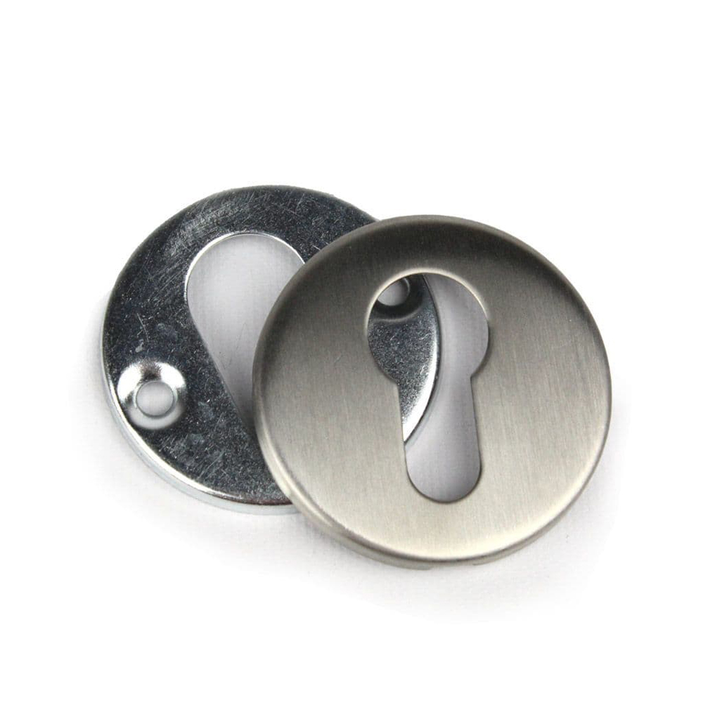 Euro Escutcheon Stainless Steel