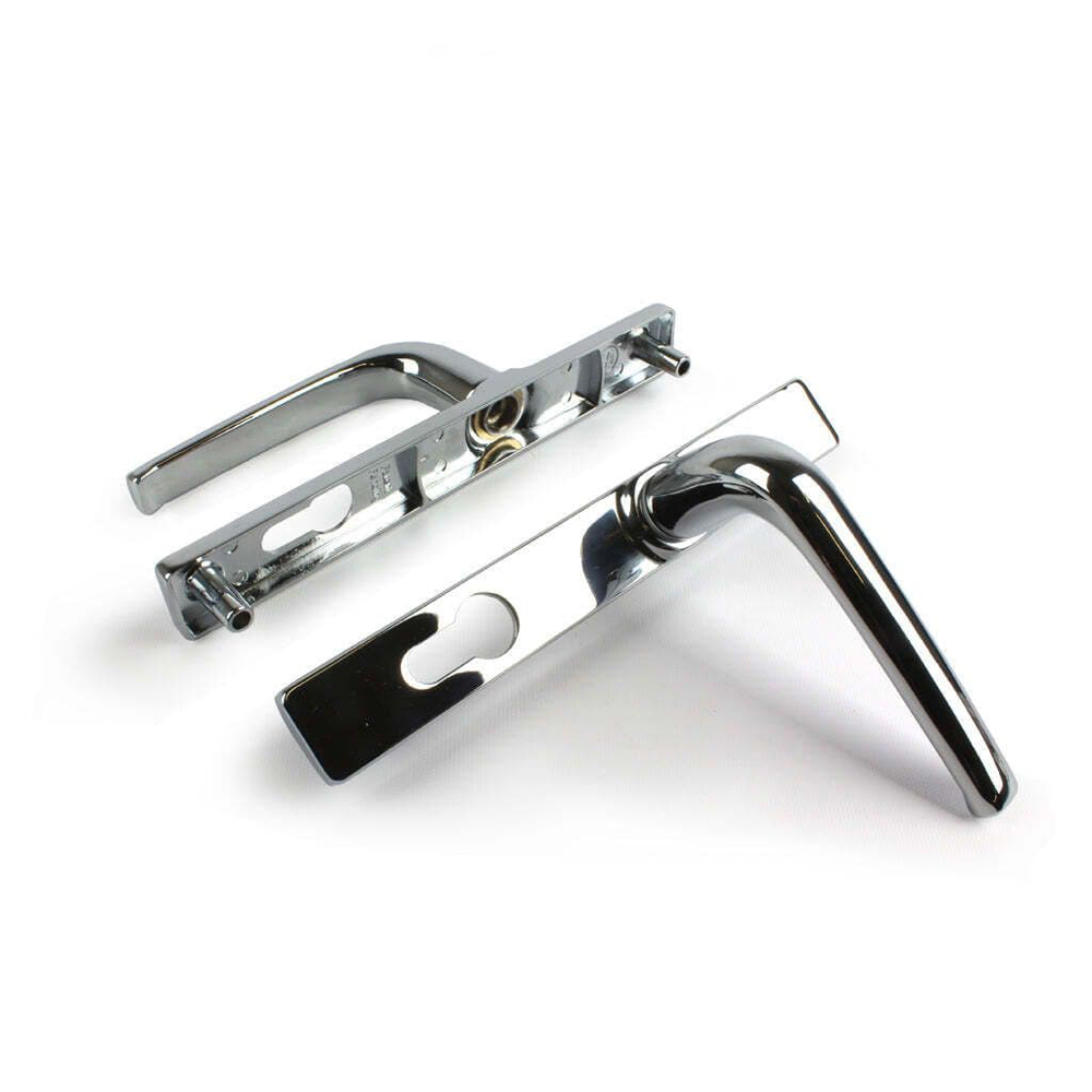 Ferco Pz70 Sprung Handle 180mm Fixing Centres Polished Chrome