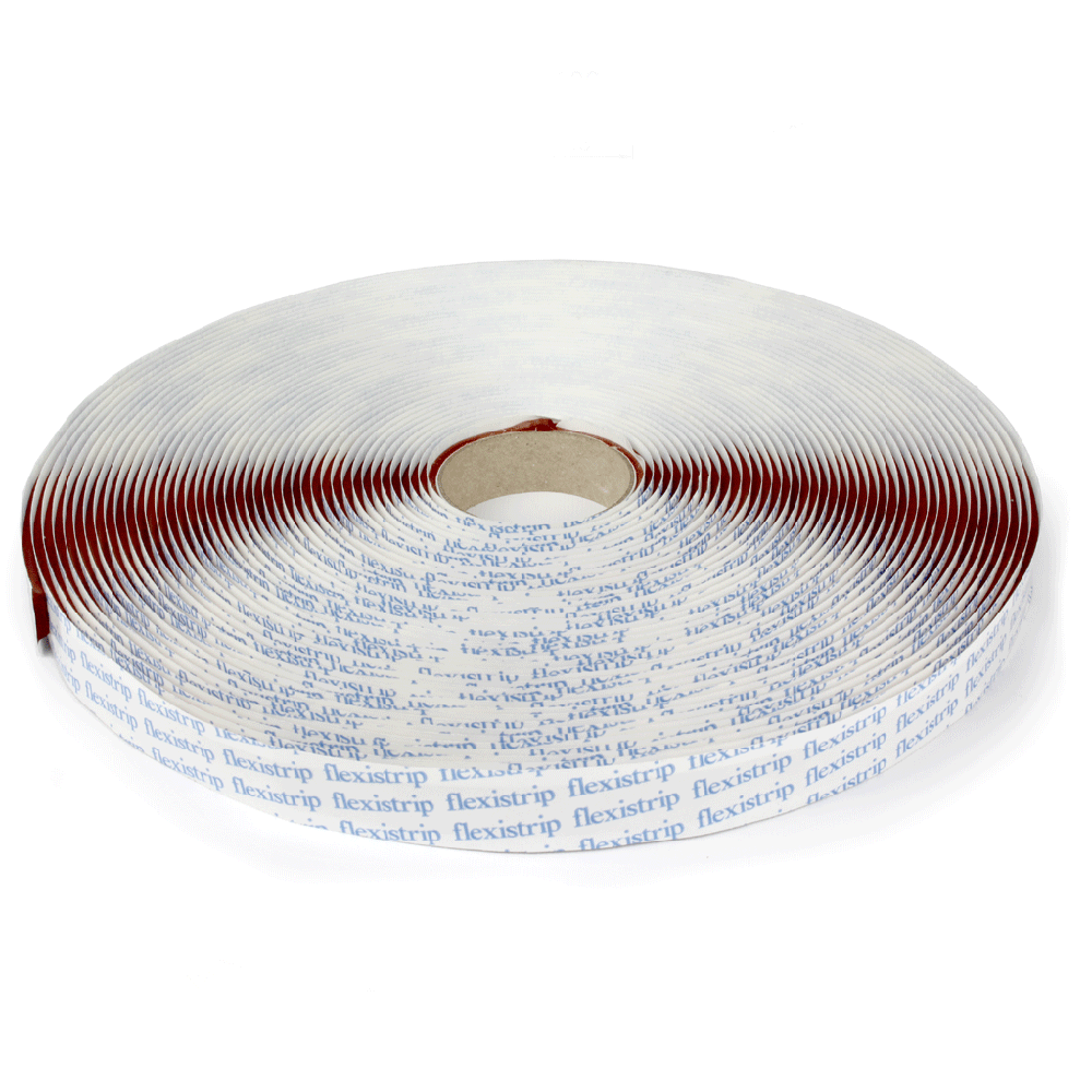 Flexistrip Butyl Glazing Tape 12mm x 2.5mm x 19m Mahogany