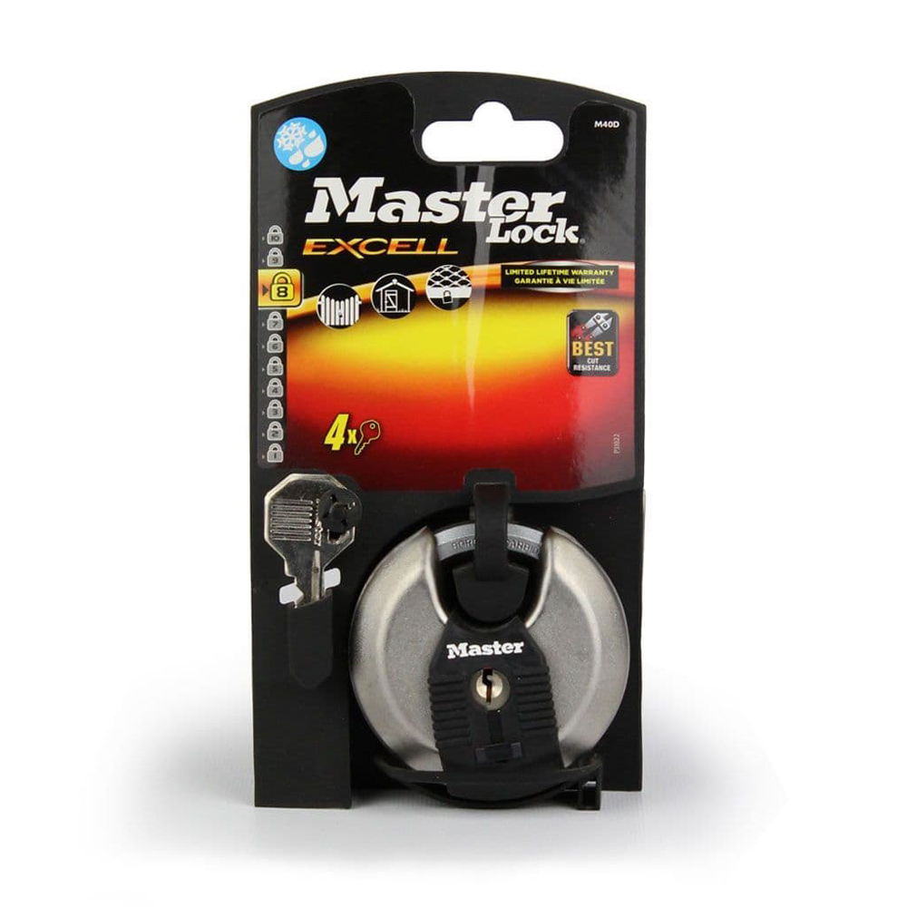 Master Lock 70mm Stainless Steel Discus Padlock