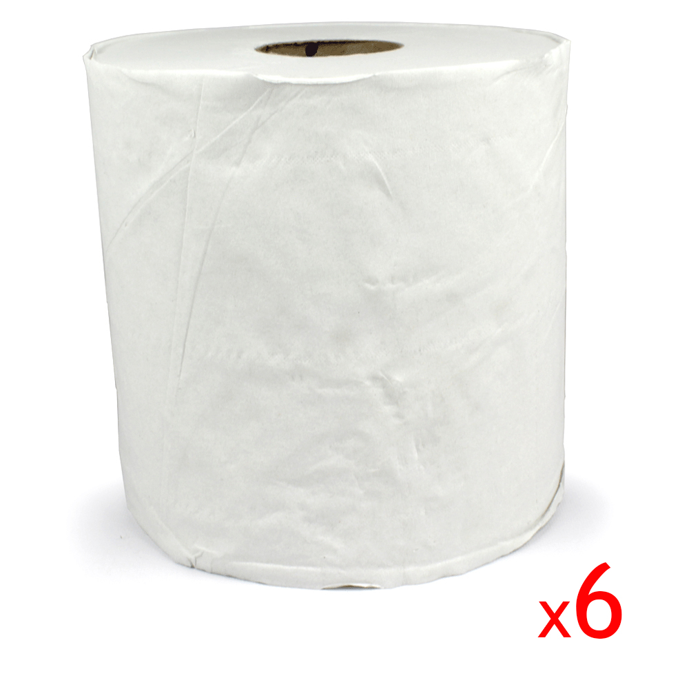 Paper Wipe Roll - 2 Ply - 150m Pack of 6