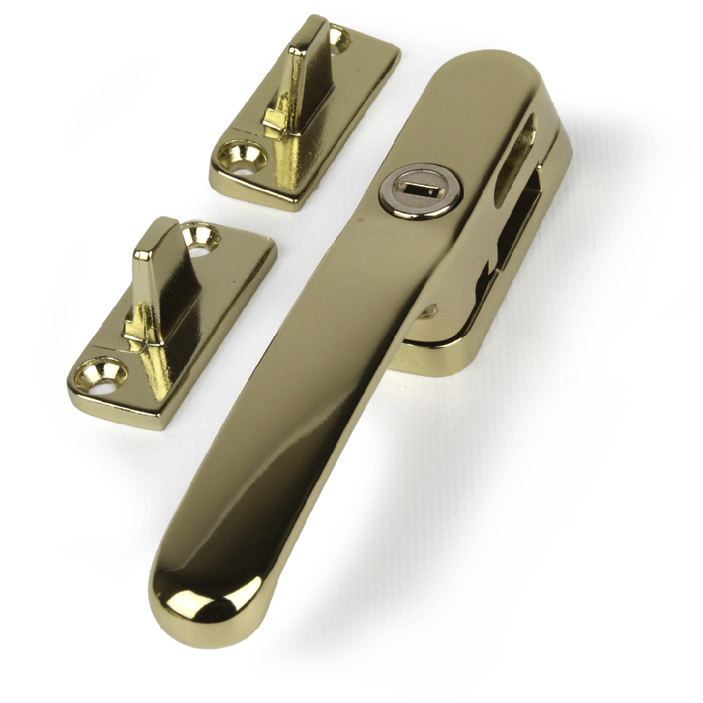 Modern Locking Wedge Fastener Hardex Gold