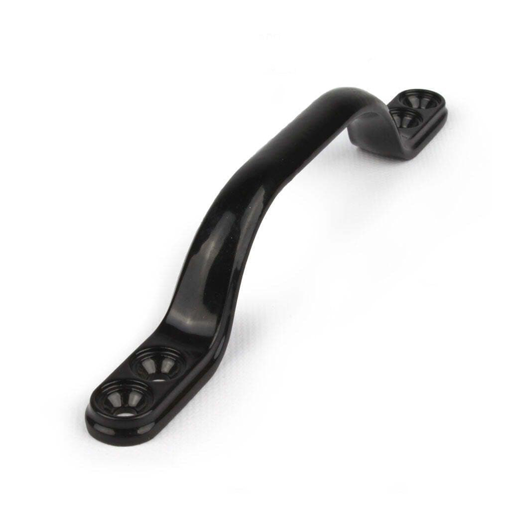 Modern Sash D Handle Black