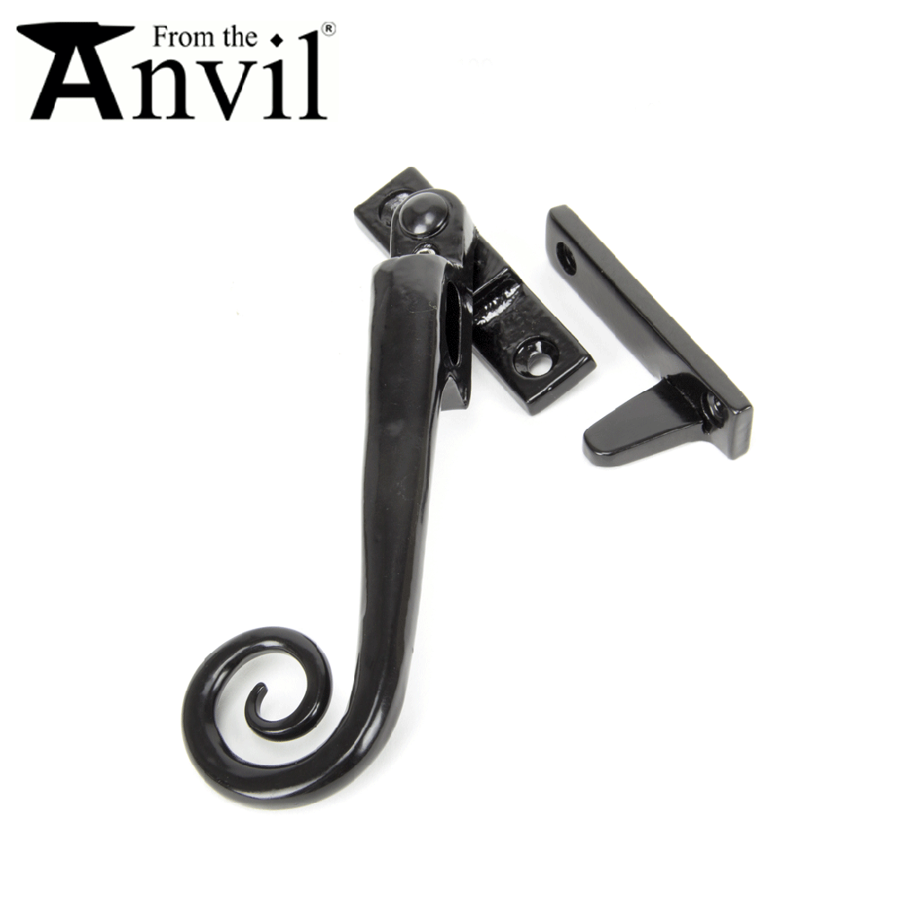 Night Vent Monkeytail Fastener - 51417L - Left Hand - Black