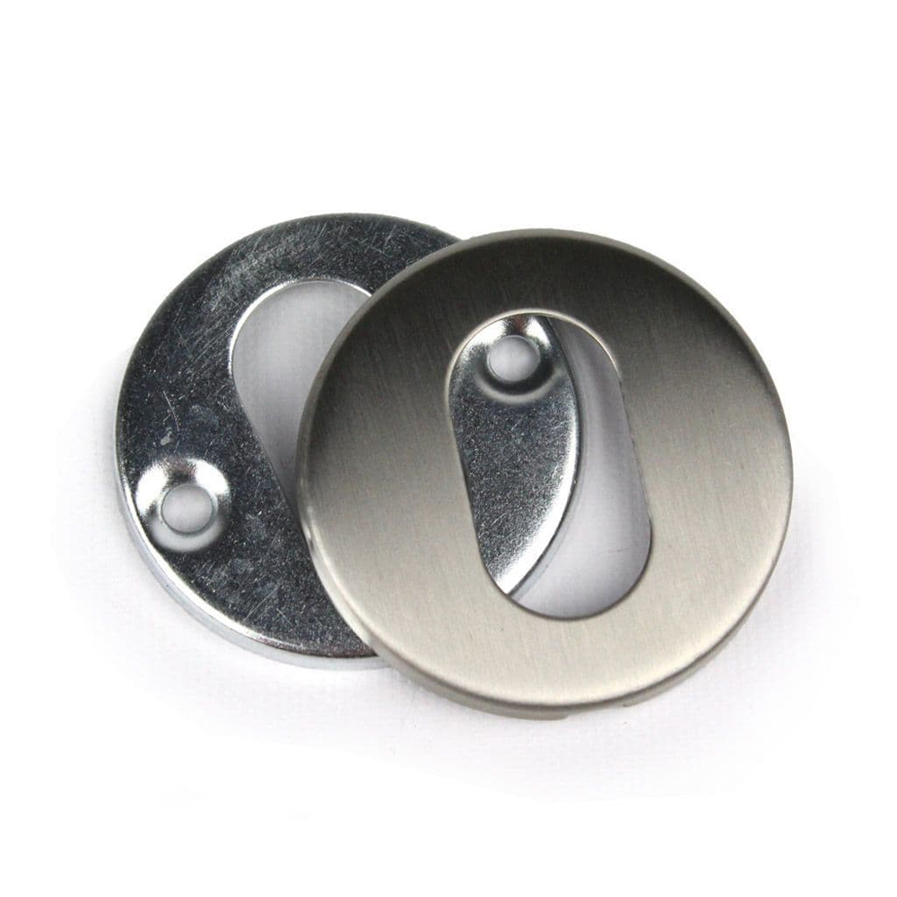 Oval Escutcheon Stainless Steel