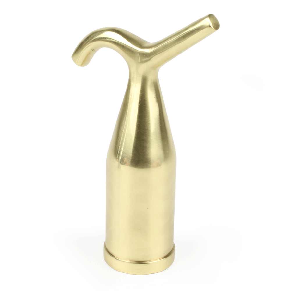 Pole Hook Polished Brass