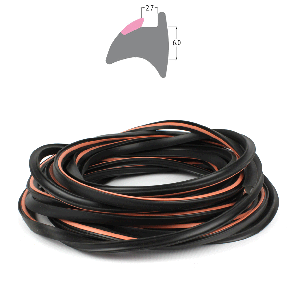 R3230 - Pink 6.0mm - Wedge Gasket - 10m Coil