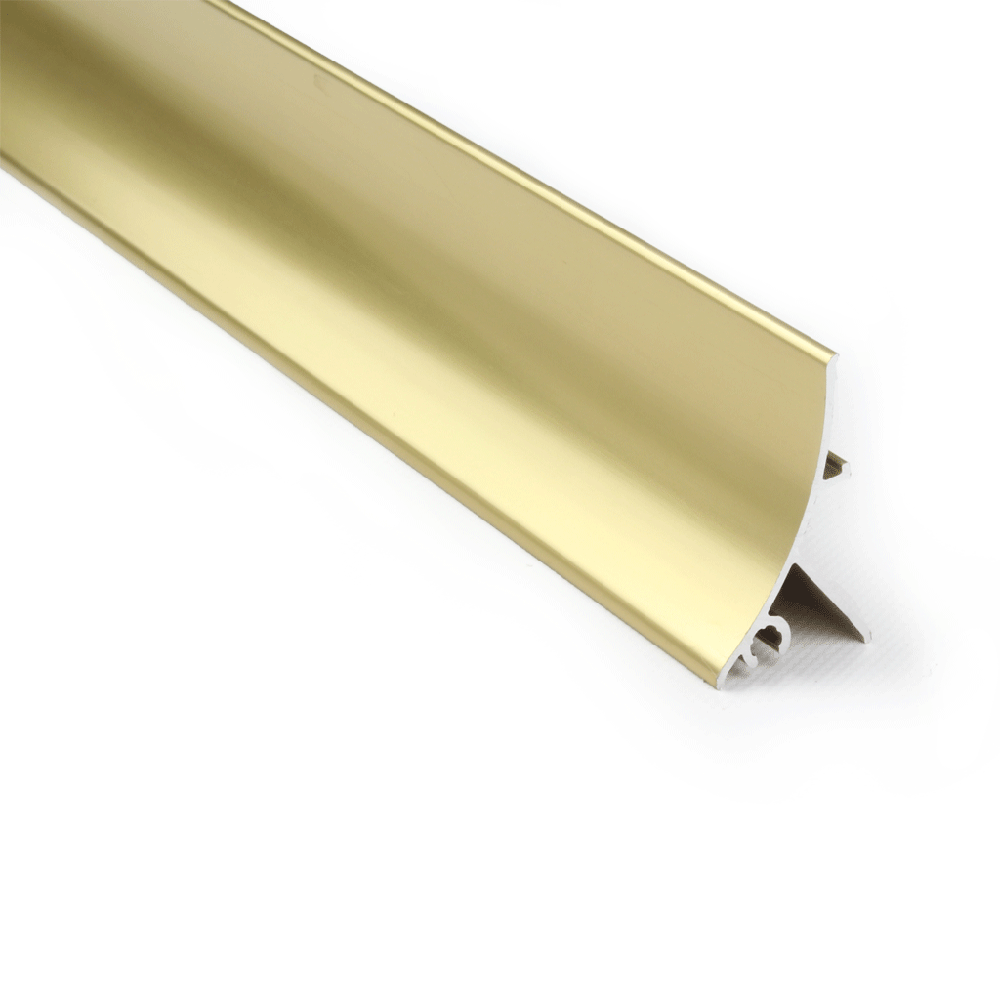 Rain Deflector Concealed Fix 914mm (3ft) Gold