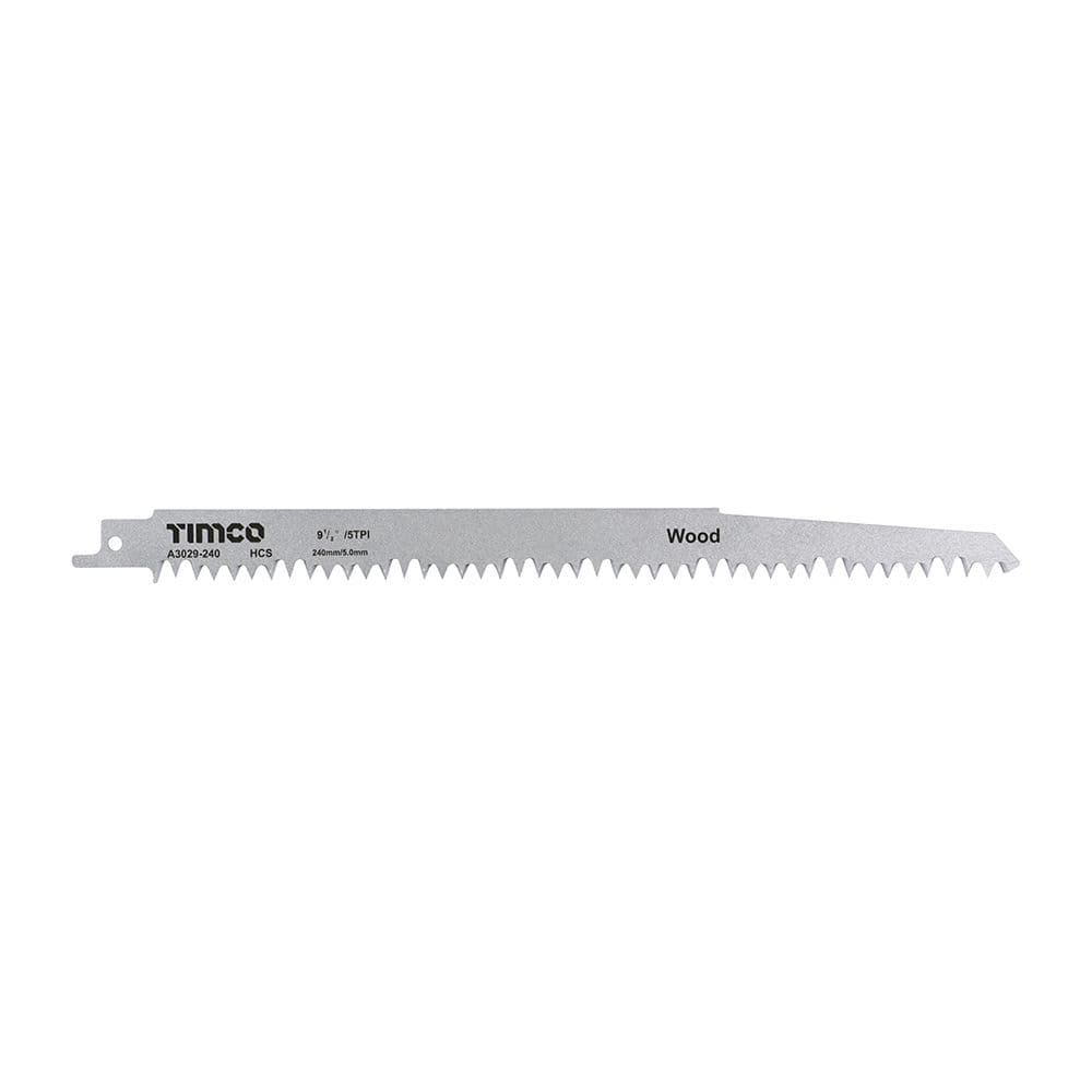 Reciprocating Saw Blade Wood Pack of 5