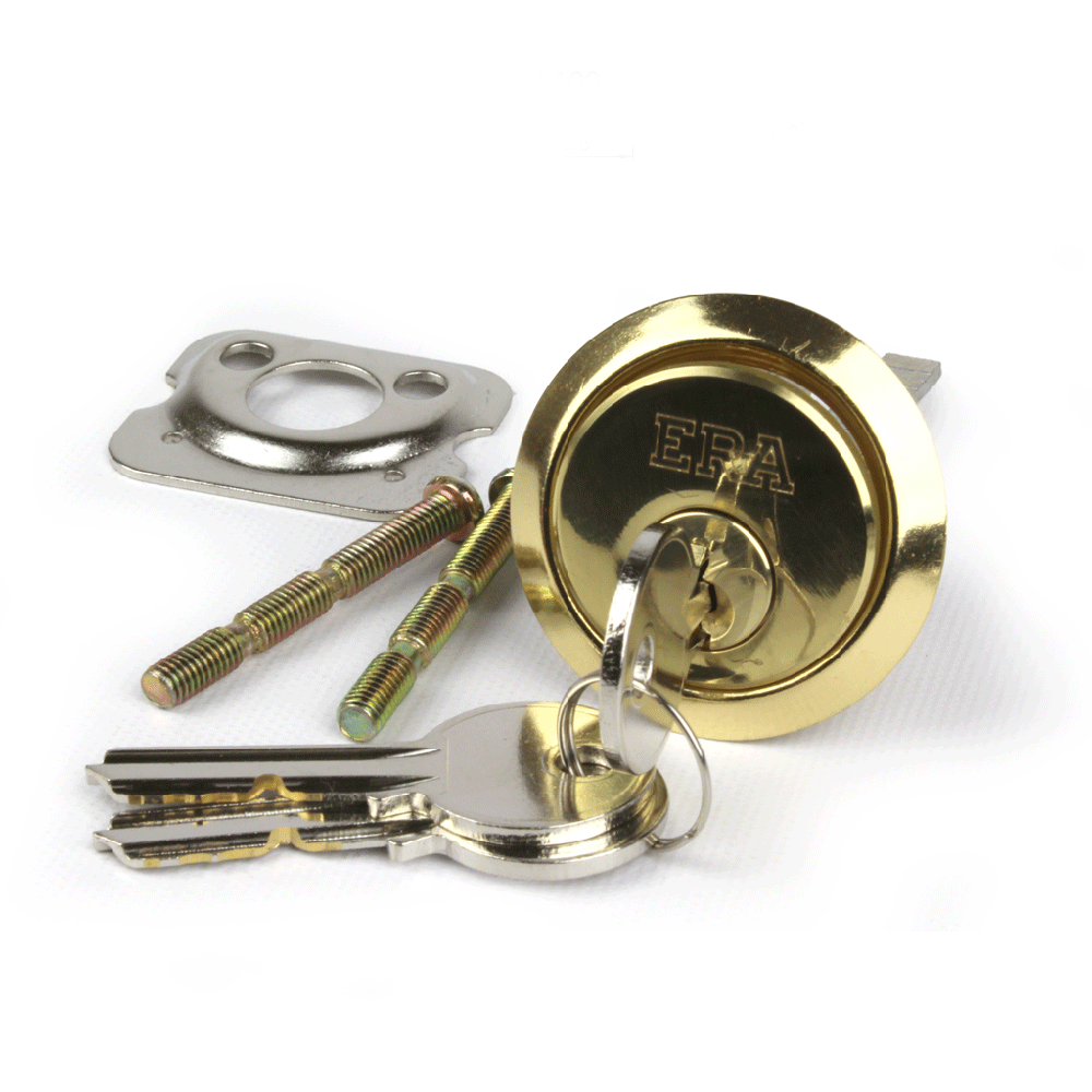 Replacement Nightlatch Cylinder - Polished Brass