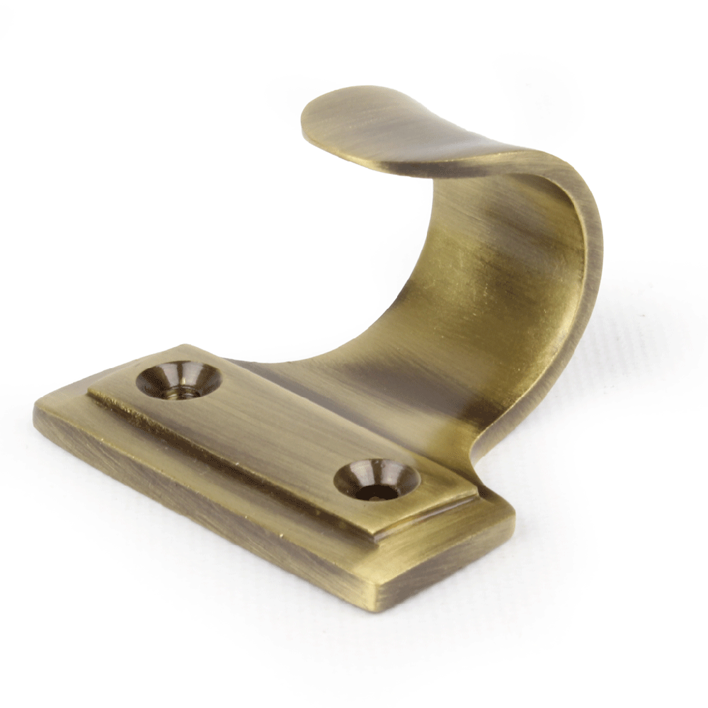 Sash Lift - Stepped - Antique Brass