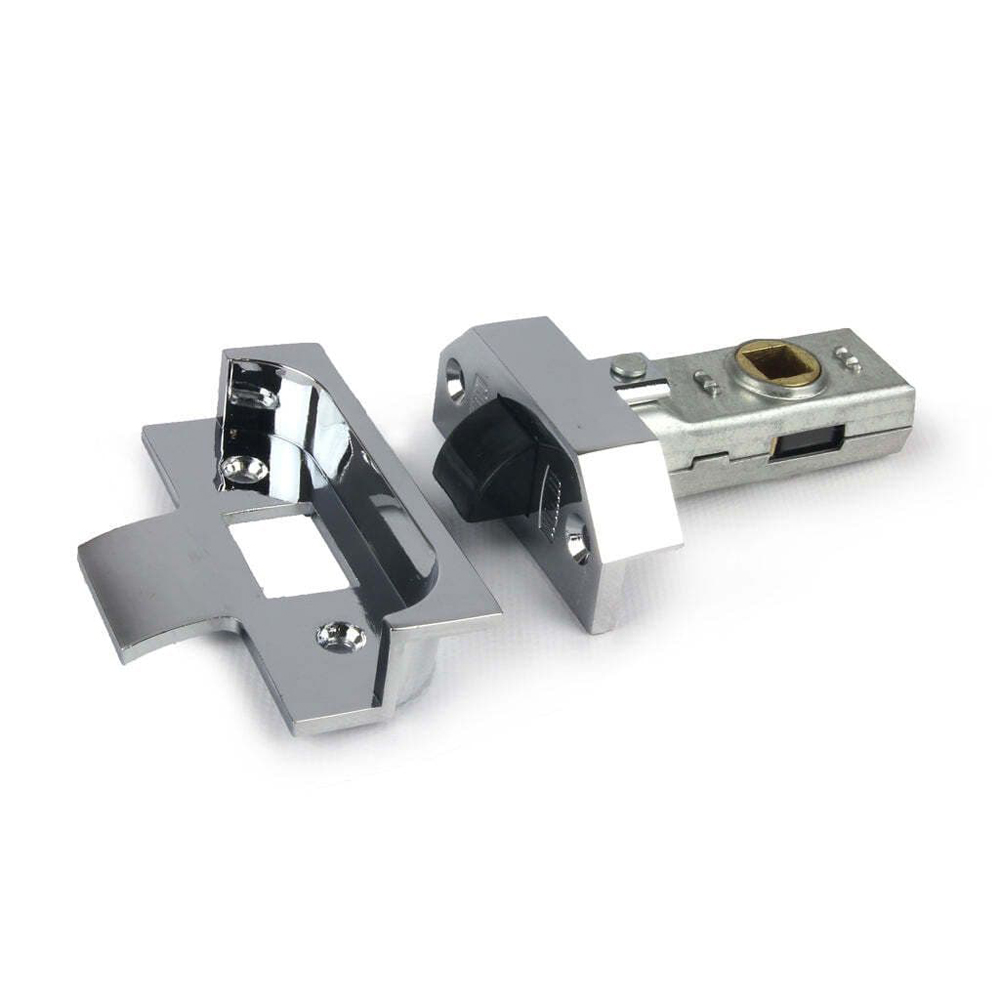 Union Rebated Mortice Latch 2.5 Polished Chrome